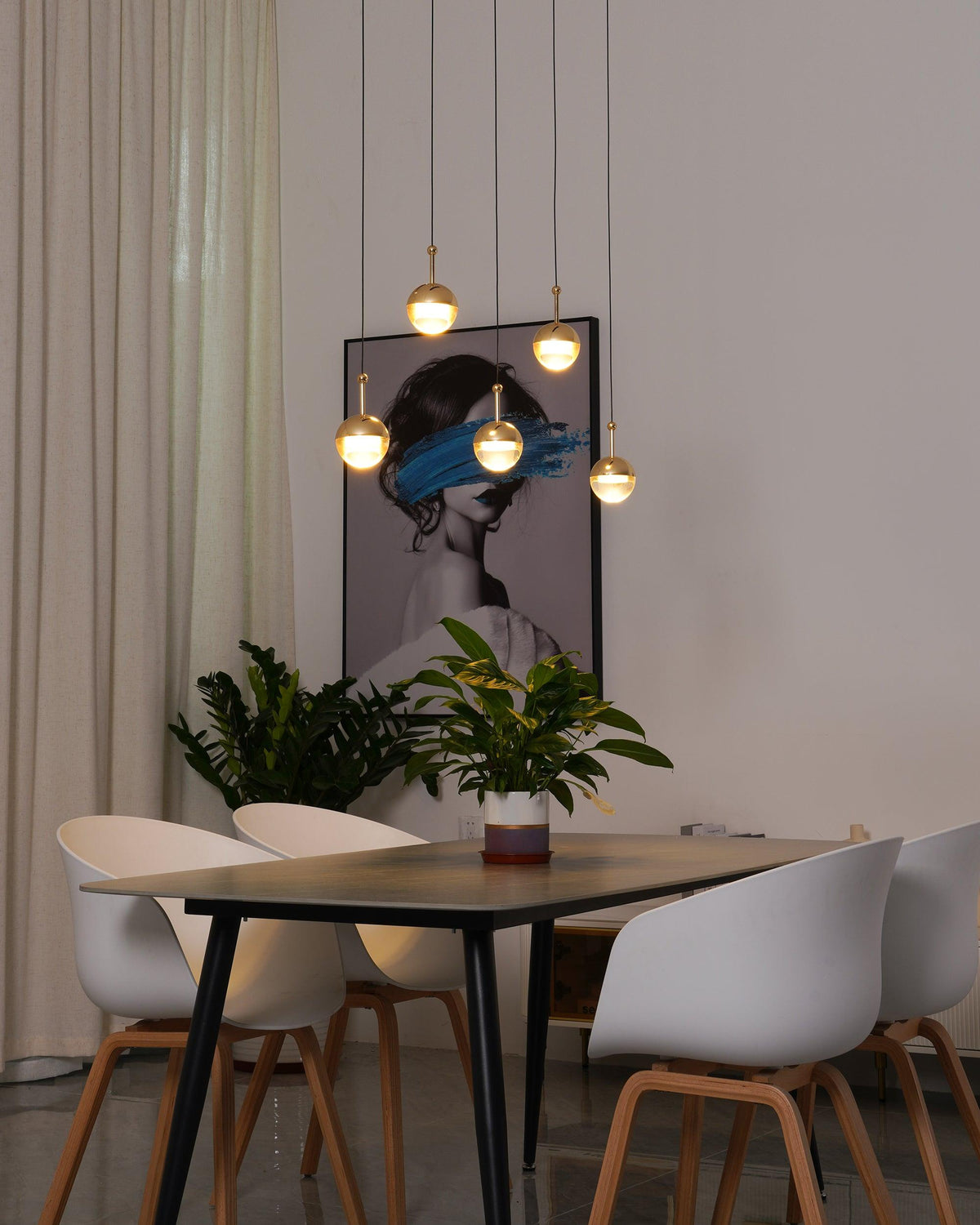 Emilevia Suspension Multi-Drops Minimaliste