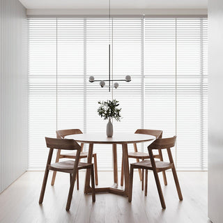 Lustra Suspension en Verre Noir avec Cadre