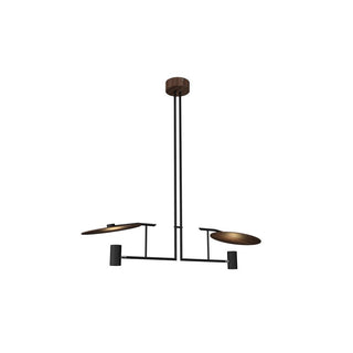 Warp Lustre Bois Métal Élégance Premium Salon