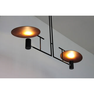 Warp Lustre Bois Métal Élégance Premium Salon
