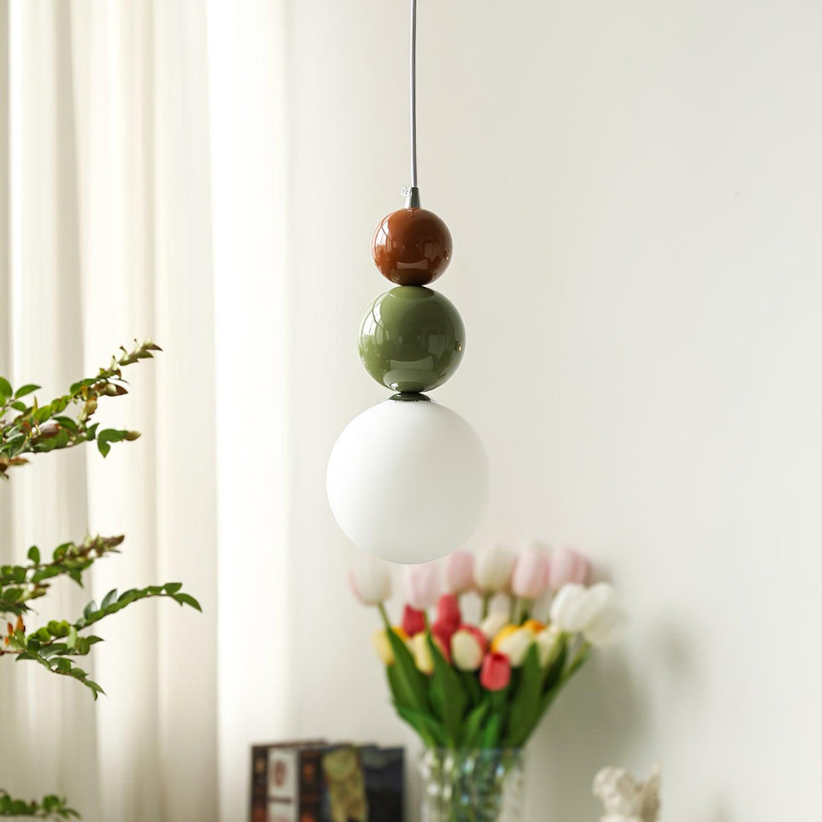 Lunetta Stacked Pendant Light-Neutral Decor