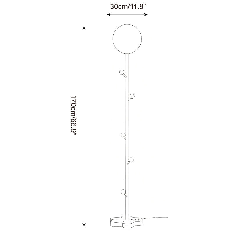 Teriiselia Lampadaire