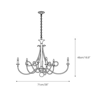 Braid Lustre Cristal Laiton Double Vintage Salon