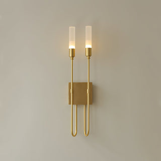 Lustra Lampe Murale Double Tige Minimaliste