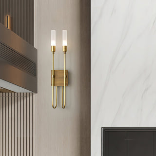 Lustra Lampe Murale Double Tige Minimaliste