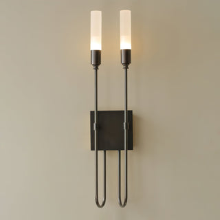 Lustra Lampe Murale Double Tige Minimaliste