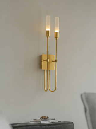 Lustra Lampe Murale Double Tige Minimaliste