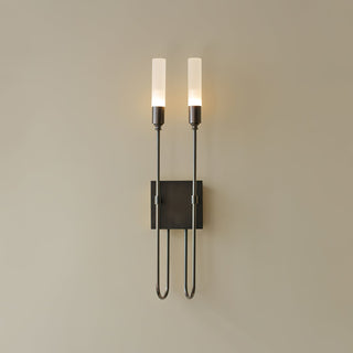 Lustra Lampe Murale Double Tige Minimaliste