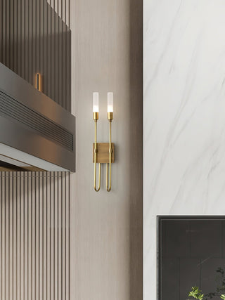 Lustra Lampe Murale Double Tige Minimaliste