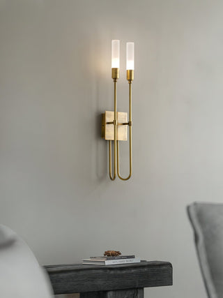 Lustra Lampe Murale Double Tige Minimaliste