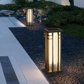 Strata Double Axe Extérieur Poteau Lumière