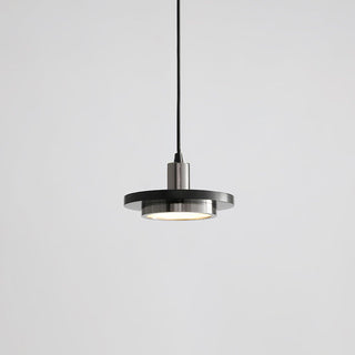 Solara Suspension en Marbre Double Cercle Moderne