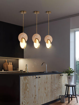 Lysola Suspension en anneau de bois-Luire