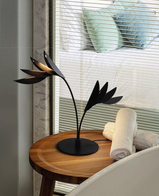 Palmara Lampe de Table Art Déco