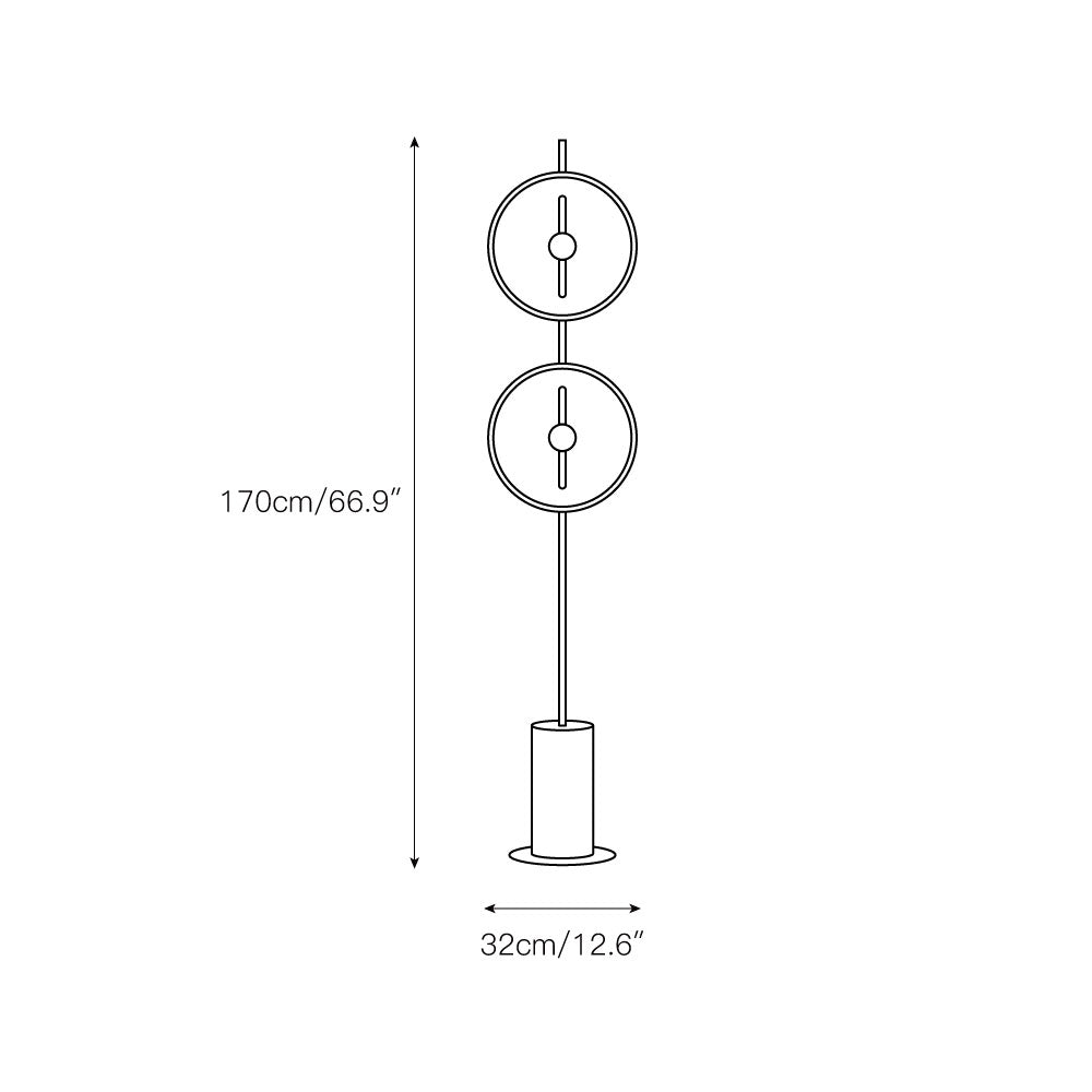 Calaraya Lampadaire Lune