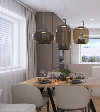 Vespeanre Lampe à suspension contemporaine-Luire