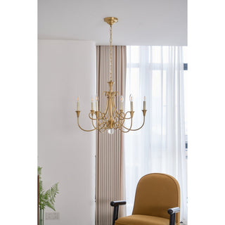 Lustra Lustre Laiton Double Torsion Candelier Cristal