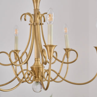 Braid Lustre Cristal Laiton Double Vintage Salon