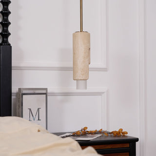 Elix Suspension Marbre Verre Moderne Salon-Luire