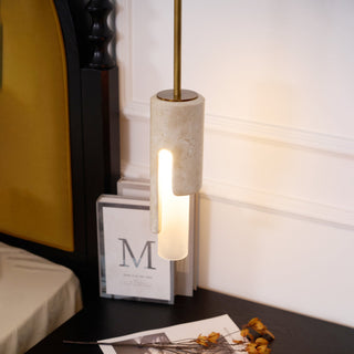 Elix Suspension Marbre Verre Moderne Salon-Luire