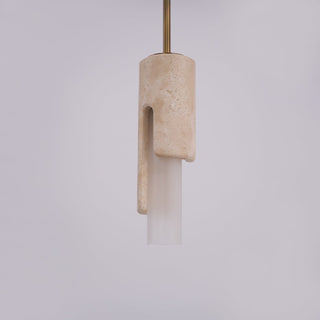 Elix Suspension Marbre Verre Moderne Salon-Luire