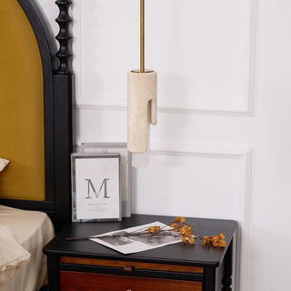 Elix Suspension Marbre Verre Moderne Salon-Luire