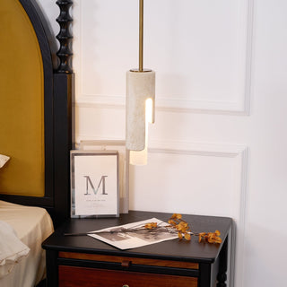 Elix Suspension Marbre Verre Moderne Salon-Luire