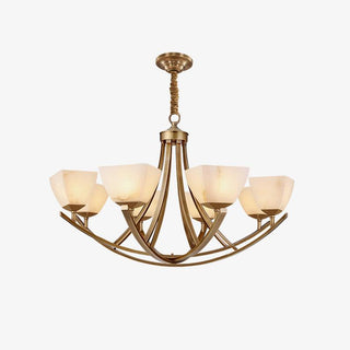 Crown Lustre Classique en Laiton