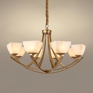 Crown Lustre Classique en Laiton