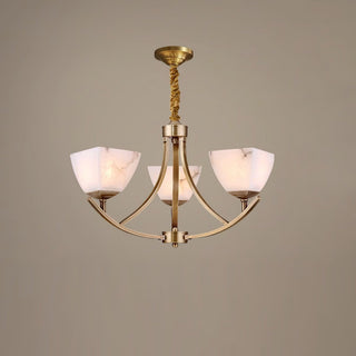 Crown Lustre Classique en Laiton