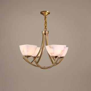 Crown Lustre Classique en Laiton