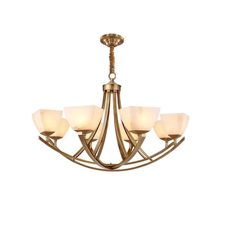 Crown Lustre Classique en Laiton