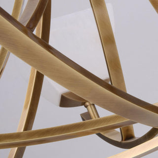 Crown Lustre Classique en Laiton