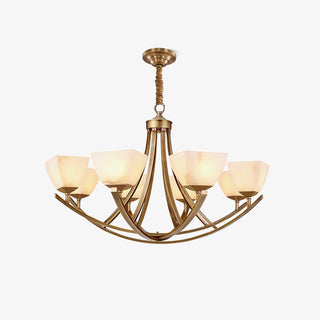 Crown Lustre Classique en Laiton
