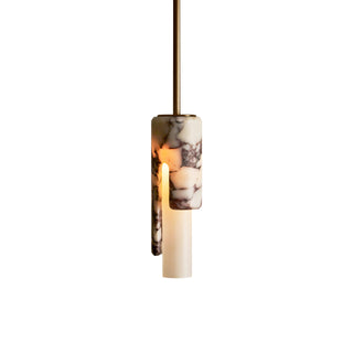 Elix Suspension Marbre Verre Moderne Salon-Luire