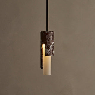 Elix Suspension Marbre Verre Moderne Salon-Luire