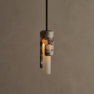 Elix Suspension Marbre Verre Moderne Salon-Luire