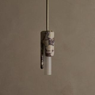 Elix Suspension Marbre Verre Moderne Salon-Luire