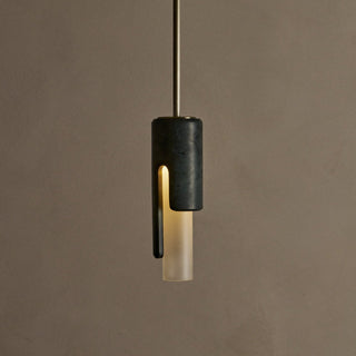 Elix Suspension Marbre Verre Moderne Salon-Luire