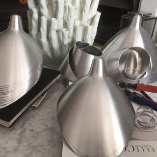 Solara Plafonnier Trois Bras Noir Sculptural-Luire