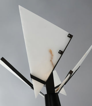 Spire Lampadaire en Albâtre