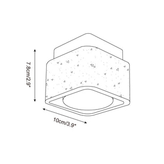 Ritta Plafonnier Rond Organique-Luire