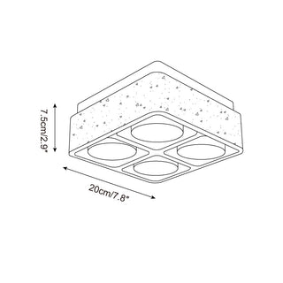 Ritta Plafonnier Rond Organique-Luire