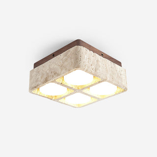 Ritta Plafonnier Rond Organique-Luire