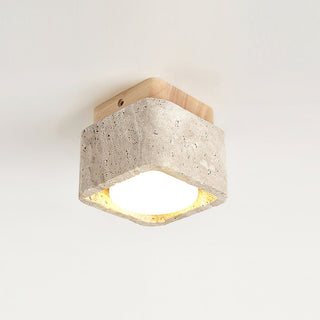 Ritta Plafonnier Rond Organique-Luire