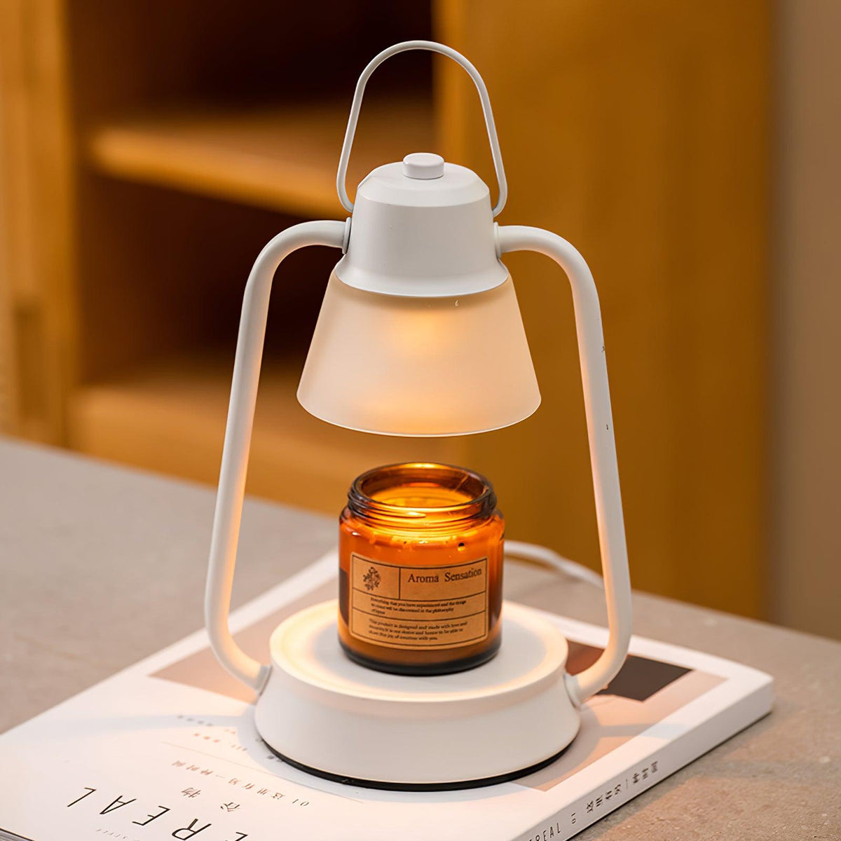 Soraina Diffuseur de Bougie en Forme de Lanterne