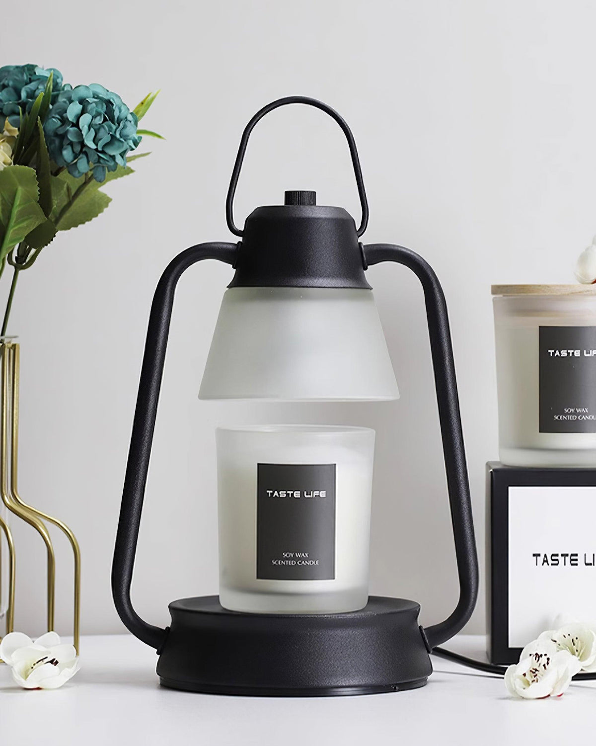 Soraina Diffuseur de Bougie en Forme de Lanterne