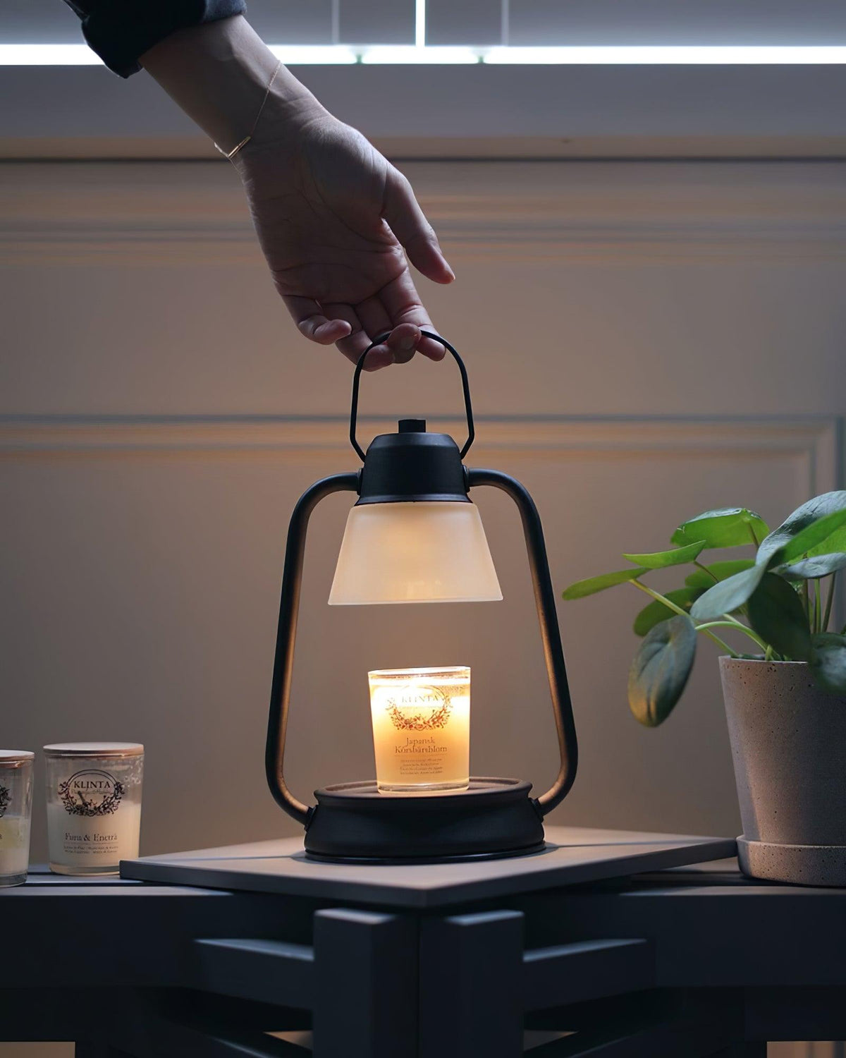 Soraina Diffuseur de Bougie en Forme de Lanterne