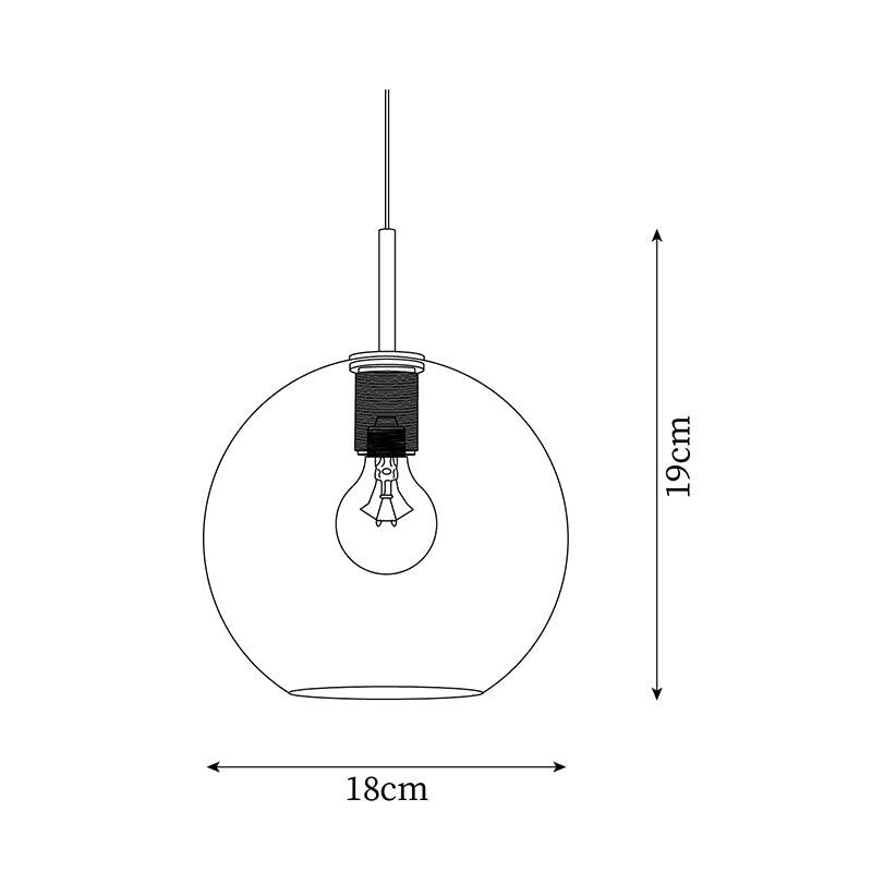 Pendant Lamp Brass Minimalist Metal Fixture for Dining or Kitchen-Neutral Decor