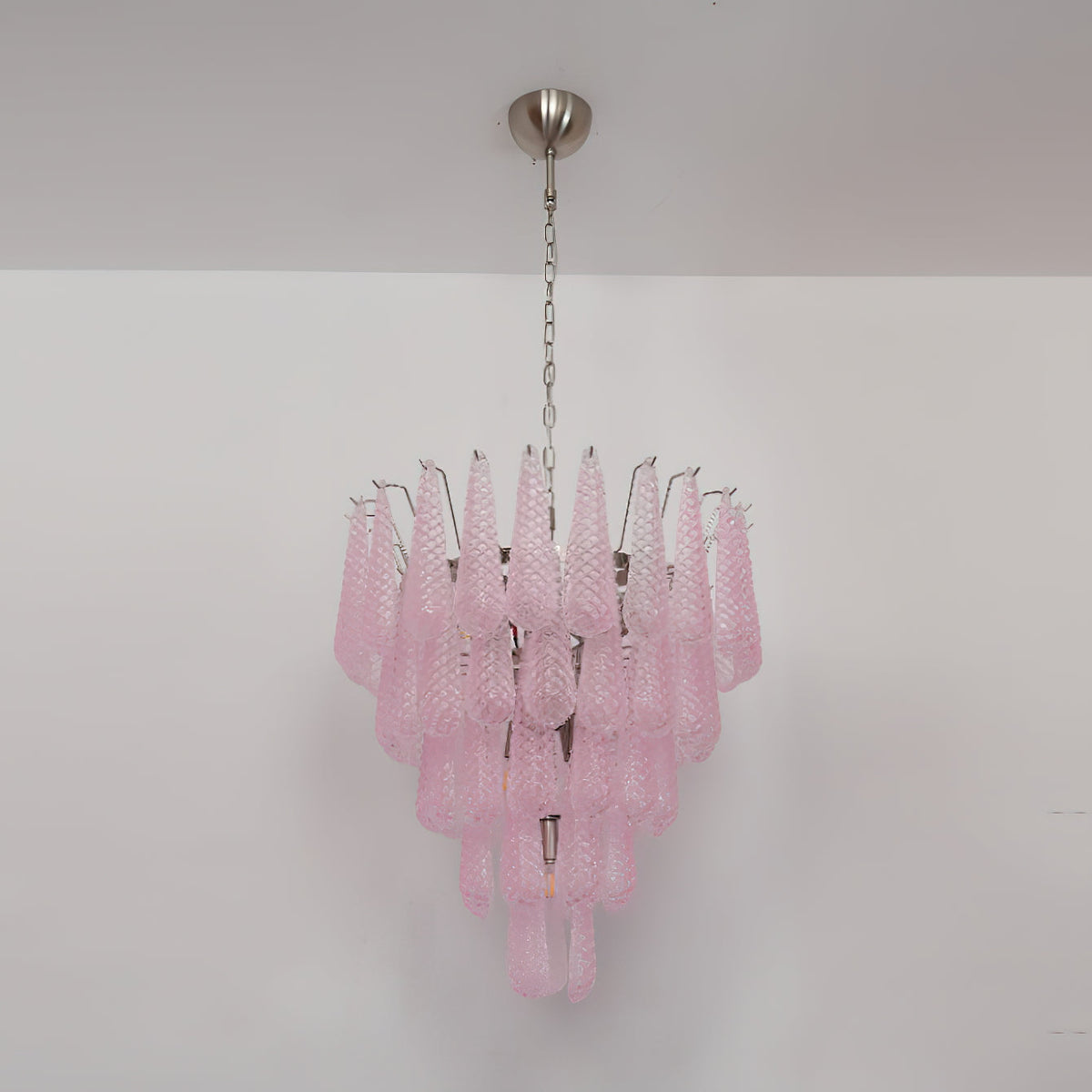 Inset Lustre Goutte Murano Métal Verre Premium
